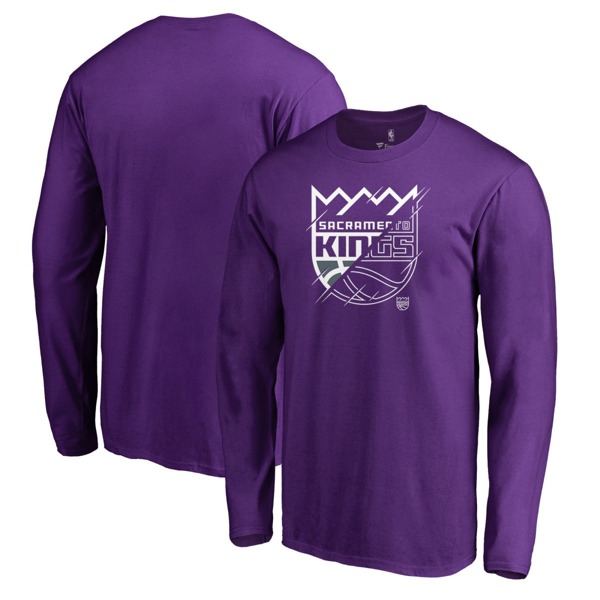 NBA - Sacramento Kings X-Ray Long Sleeve T-Shirt - Purple