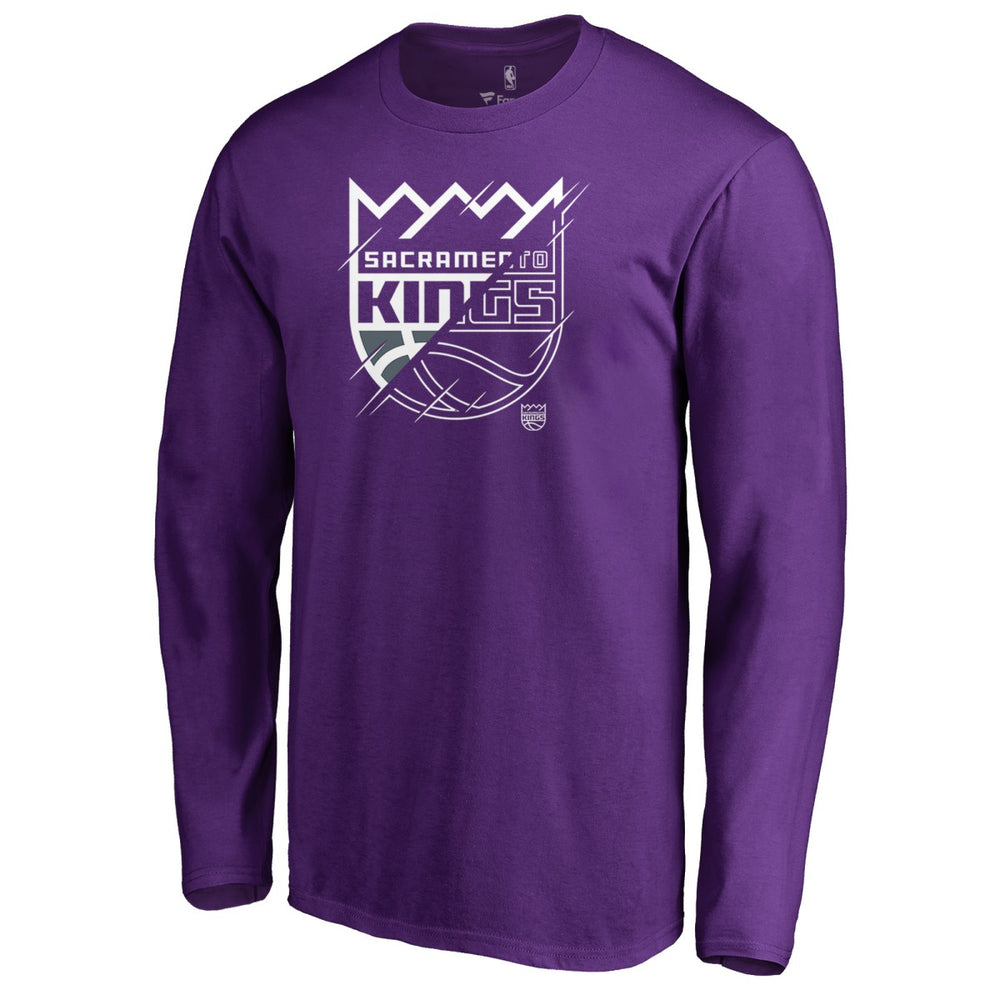 NBA - Sacramento Kings X-Ray Long Sleeve T-Shirt - Purple