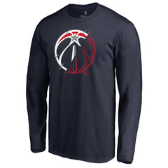 NBA - Washington Wizards X-Ray Long Sleeve T-Shirt - Navy