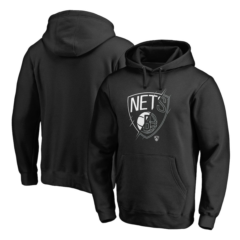 NBA - Brooklyn Nets X-Ray Pullover Hoodie - Black