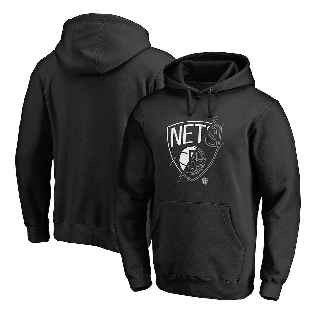 NBA - Brooklyn Nets X-Ray Pullover Hoodie - Black