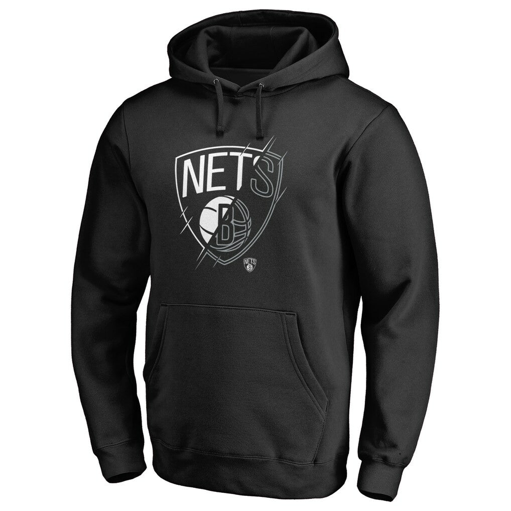 NBA - Brooklyn Nets X-Ray Pullover Hoodie - Black