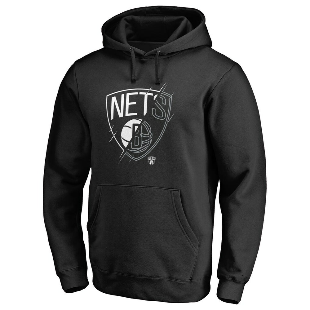 NBA - Brooklyn Nets X-Ray Pullover Hoodie - Black