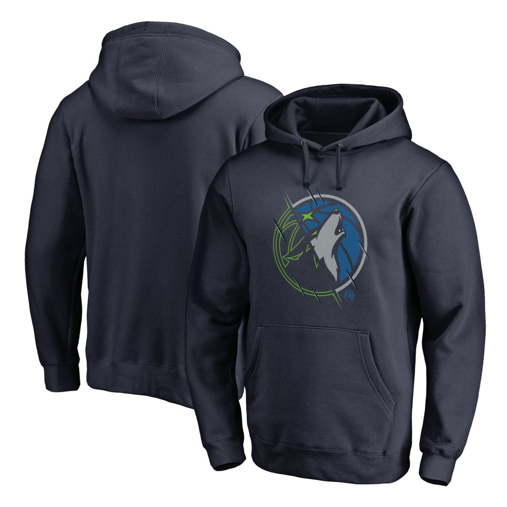 NBA - Minnesota Timberwolves X-Ray Pullover Hoodie - Navy