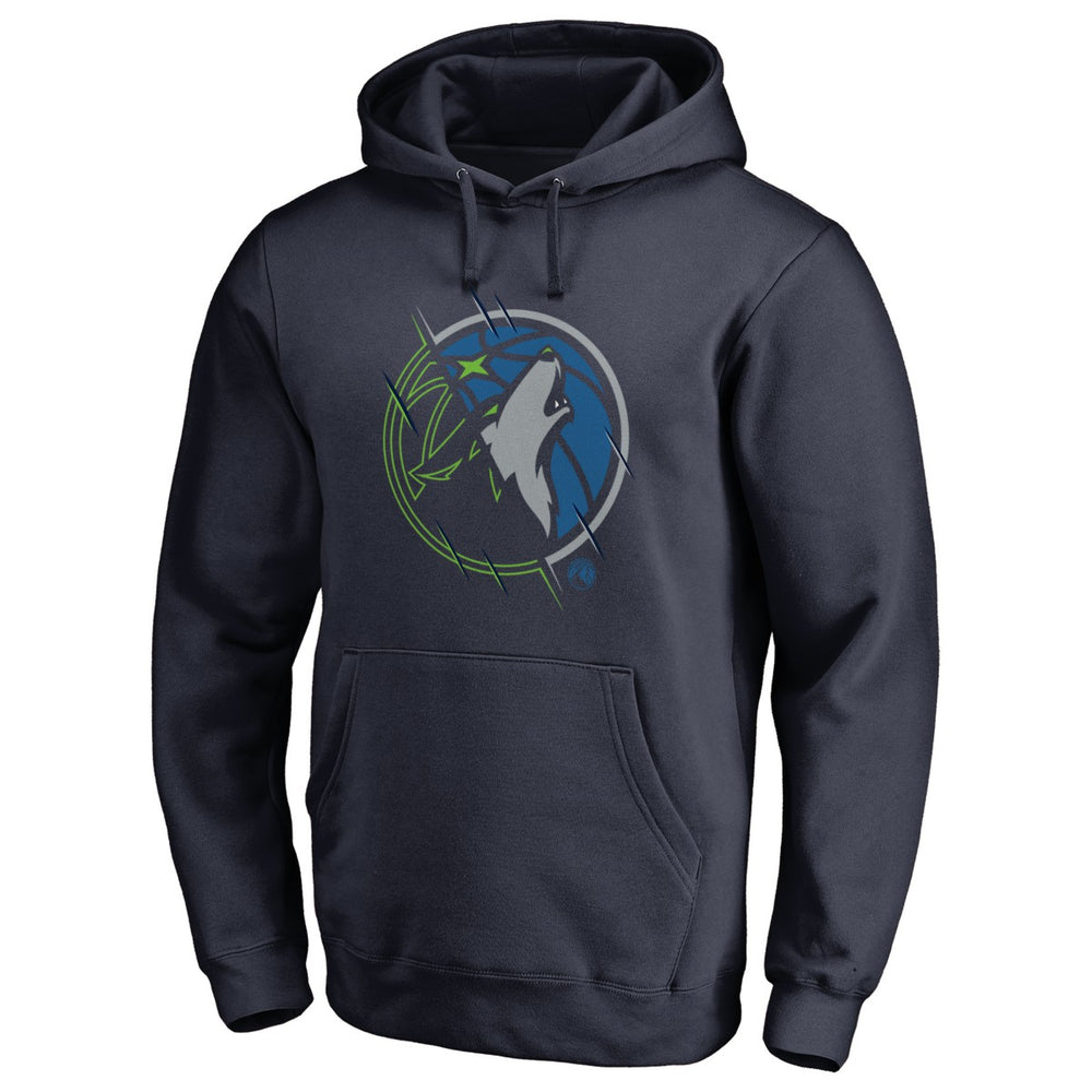 NBA - Minnesota Timberwolves X-Ray Pullover Hoodie - Navy
