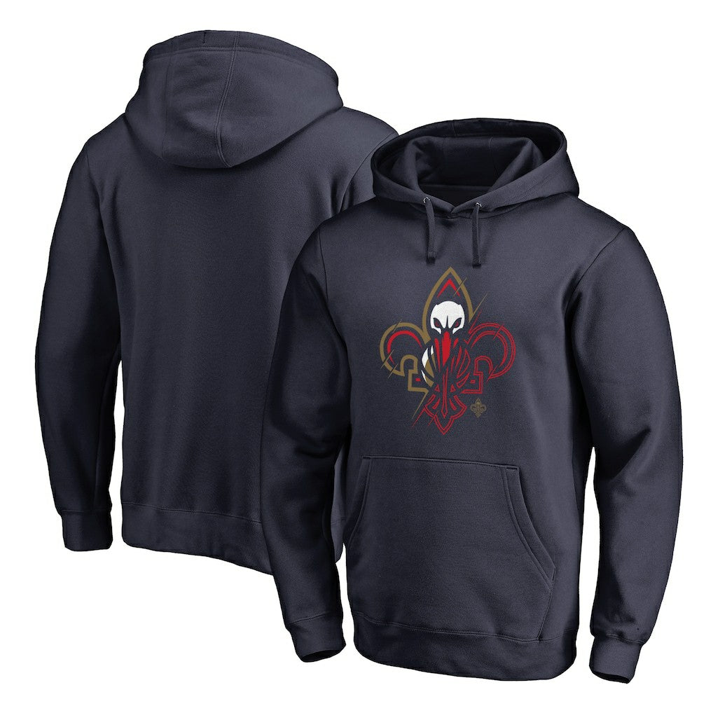 NBA - New Orleans Pelicans X-Ray Pullover Hoodie - Navy