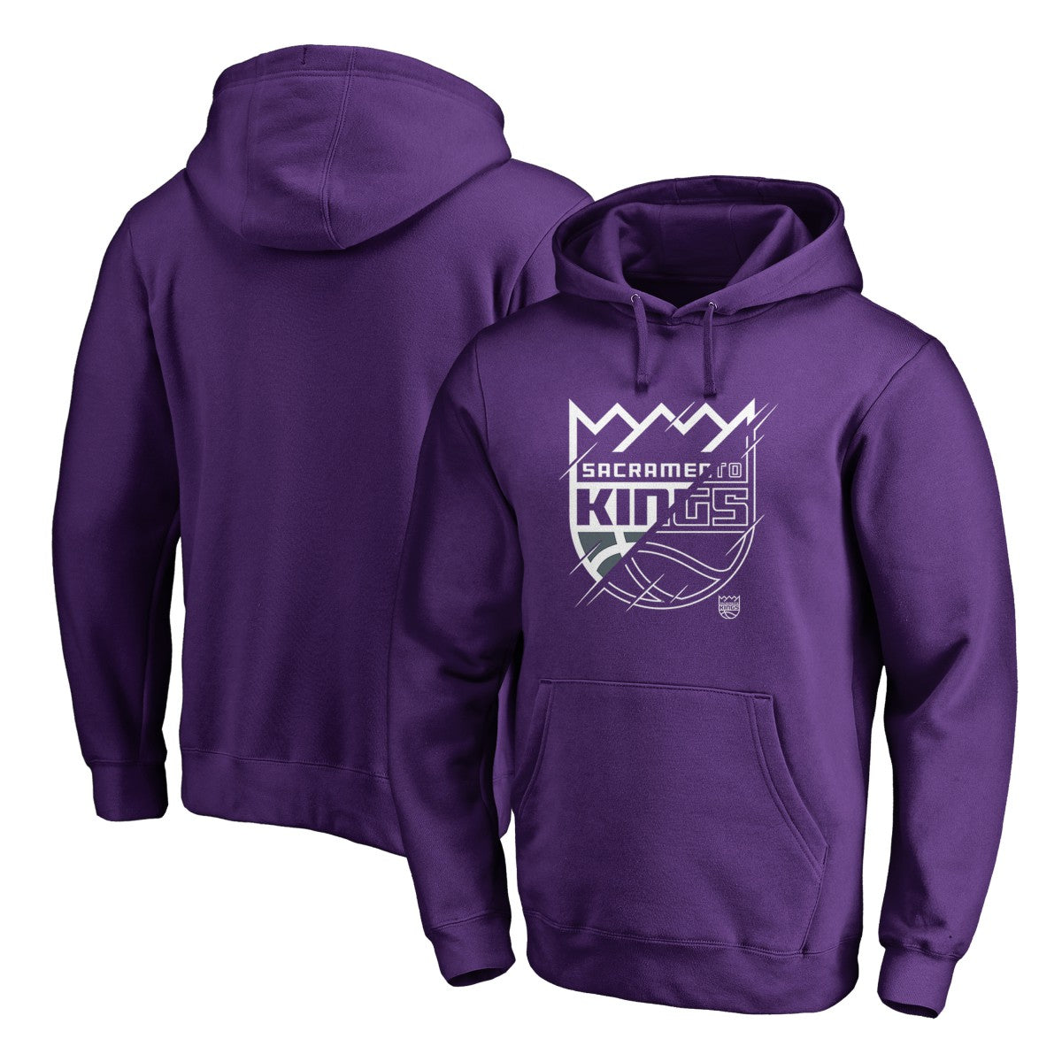 NBA - Sacramento Kings X-Ray Pullover Hoodie - Purple