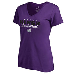 NBA - Sacramento Kings Women's Script Assist T-Shirt - Purple
