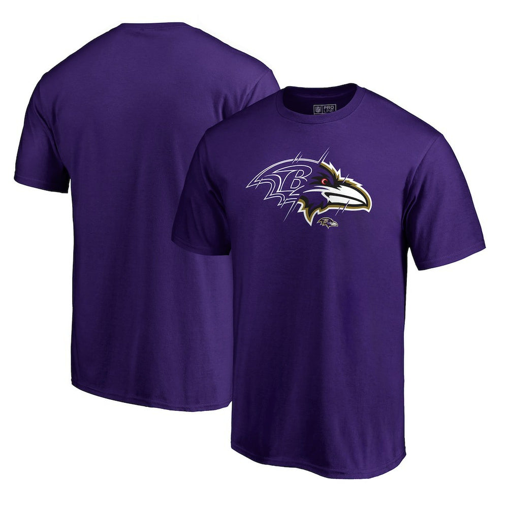 Baltimore Ravens X-Ray T-Shirt Purple - NFL