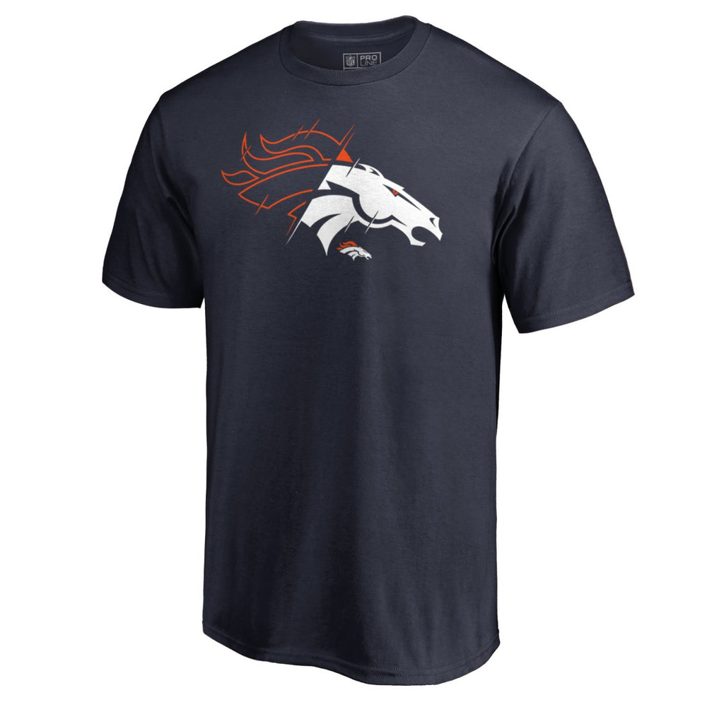 Denver Broncos X-Ray T-Shirt Navy - NFL