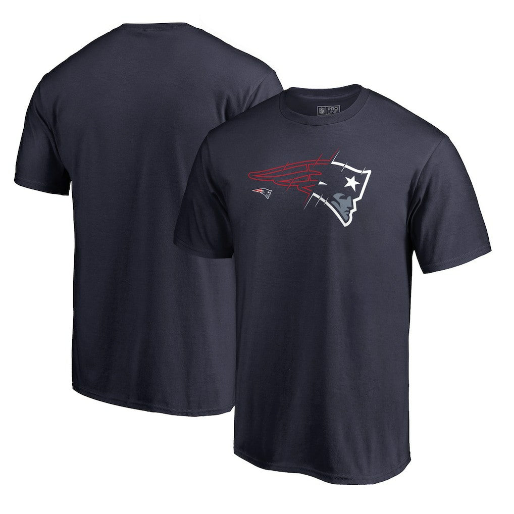 New England Patriots X-Ray T-Shirt Navy - NFL
