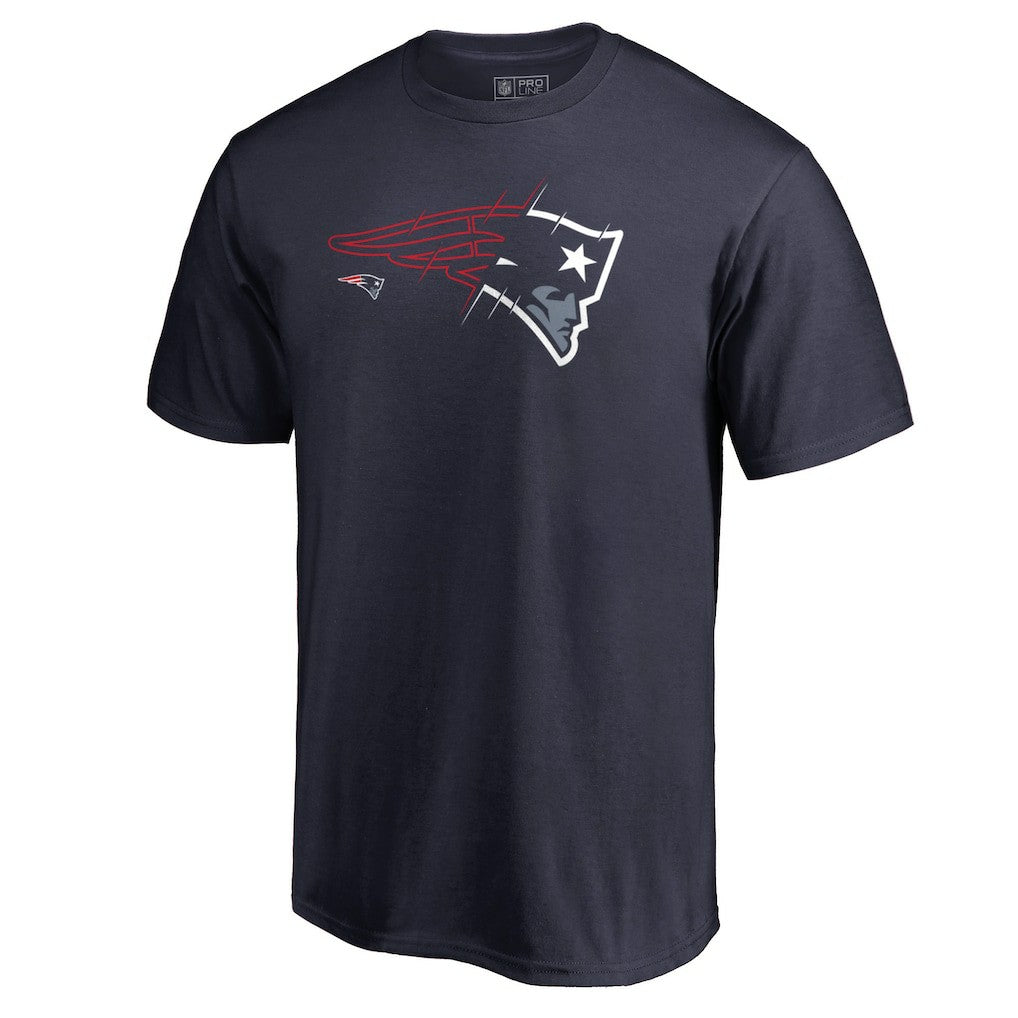 New England Patriots X-Ray T-Shirt Navy - NFL
