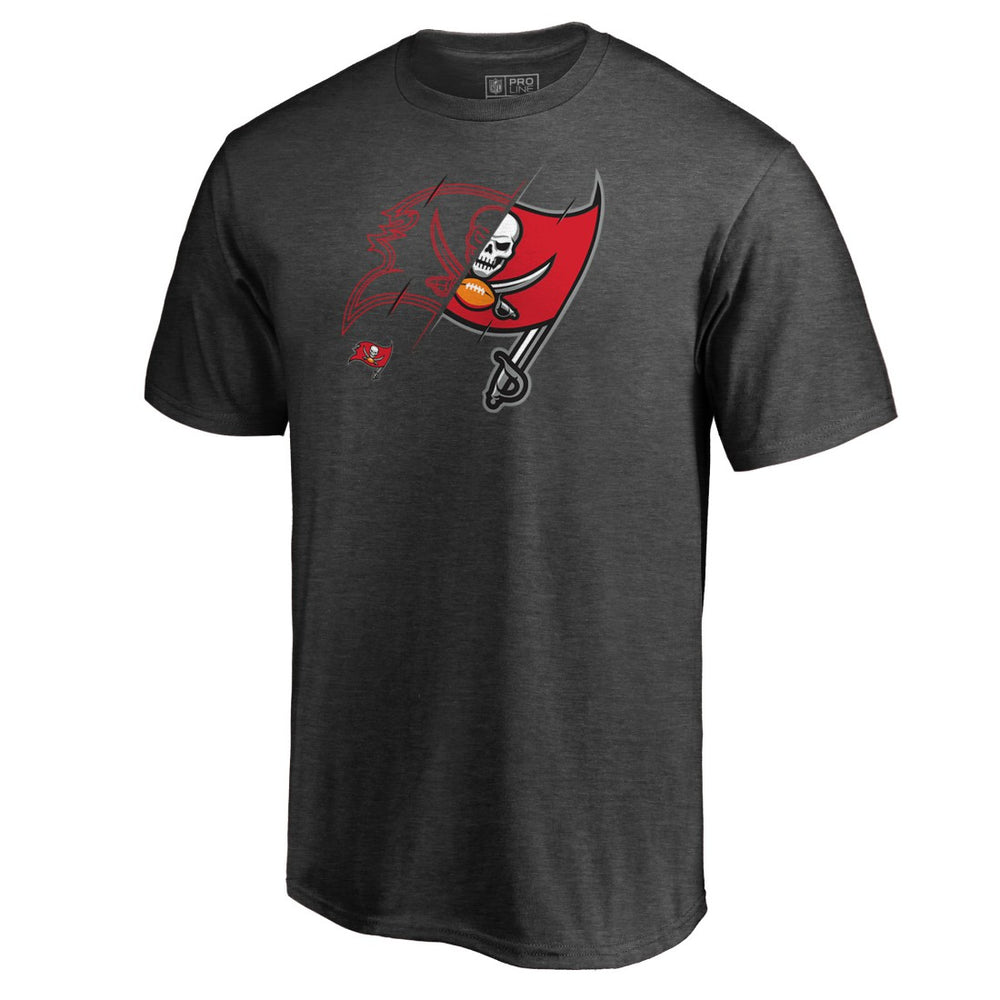 Tampa Bay Buccaneers X-Ray T-Shirt Heathered Gray - NFL