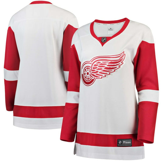 Detroit Red Wings Fanatics Women's Away Breakaway Jersey - White | NHL Jerseys