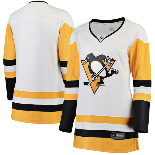 Pittsburgh Penguins Fanatics Women's Away Breakaway Jersey - White | NHL Jerseys
