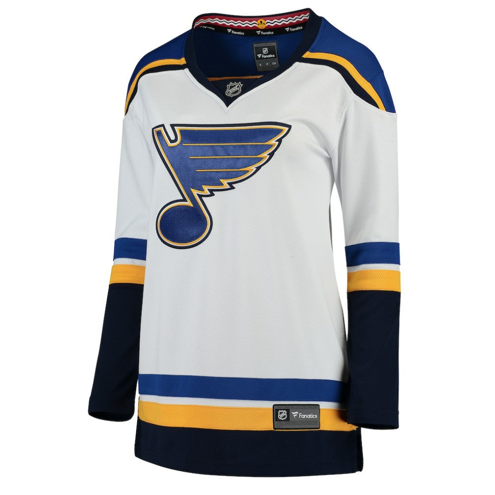 St. Louis Blues - Fanatics Women's Away Breakaway Jersey White