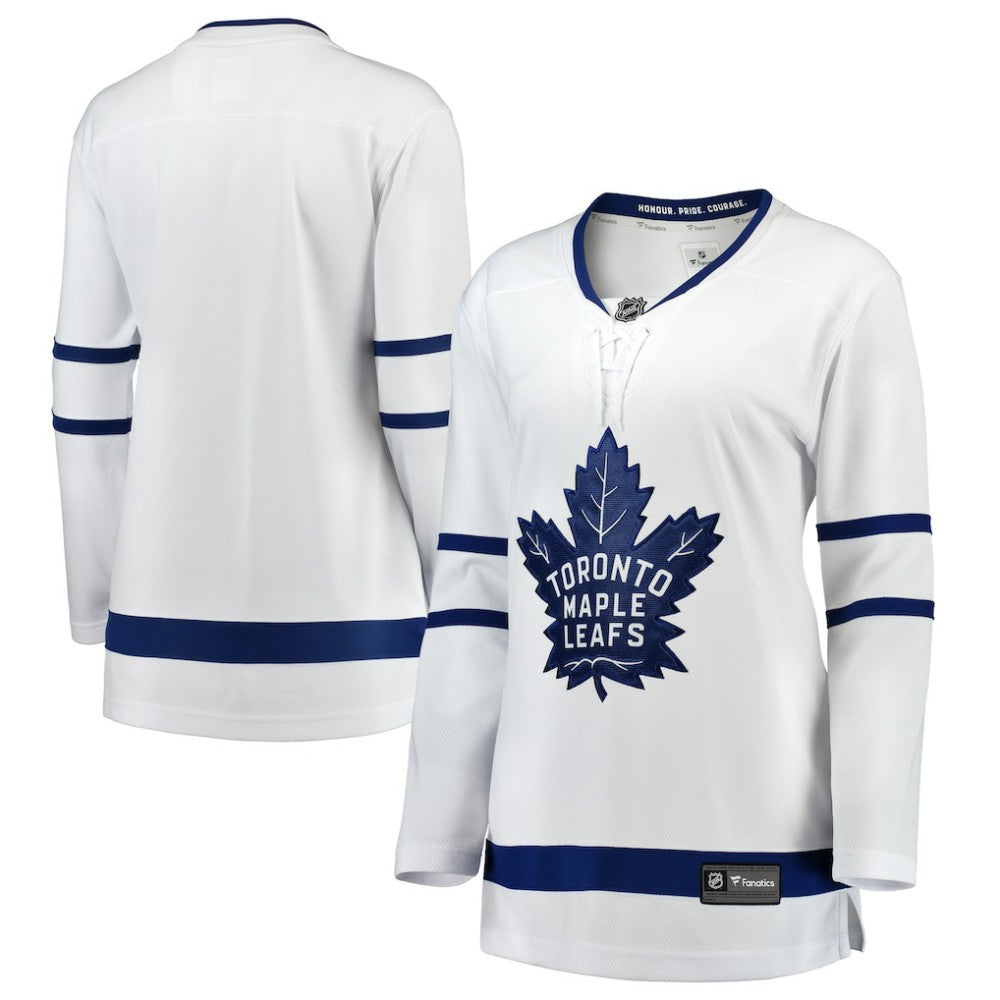 Toronto Maple Leafs Fanatics Women's Away Breakaway Jersey - White | NHL Jerseys