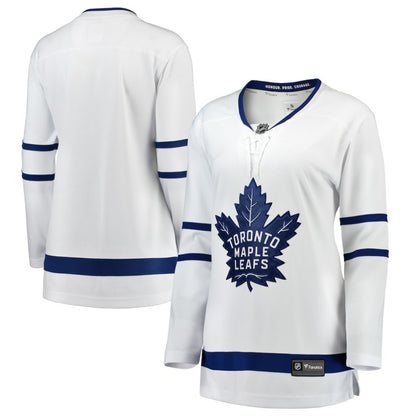 Toronto Maple Leafs Fanatics Women's Away Breakaway Jersey - White | NHL Jerseys