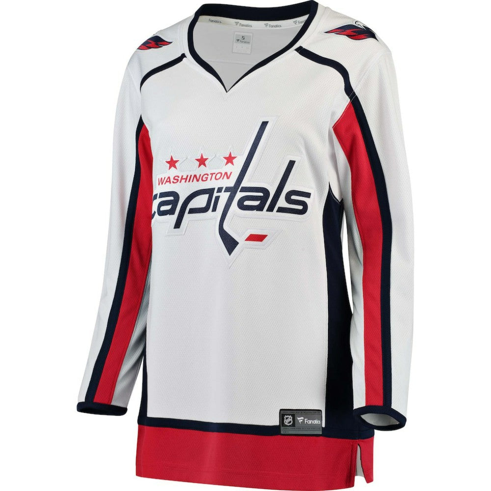 Washington Capitals Fanatics Women's Away Breakaway Jersey White