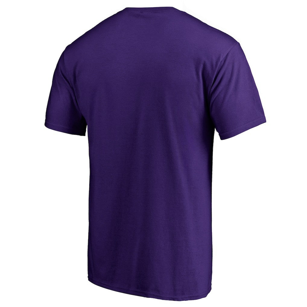 Baltimore Ravens Iconic Collection Fade Out T-Shirt Purple - NFL