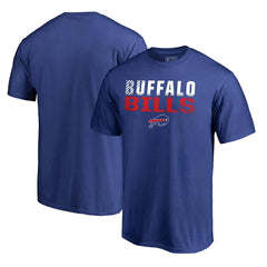 Buffalo Bills Iconic Collection Fade Out T-Shirt Royal - NFL