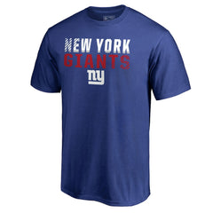 New York Giants Iconic Collection Fade Out T-Shirt Royal - NFL