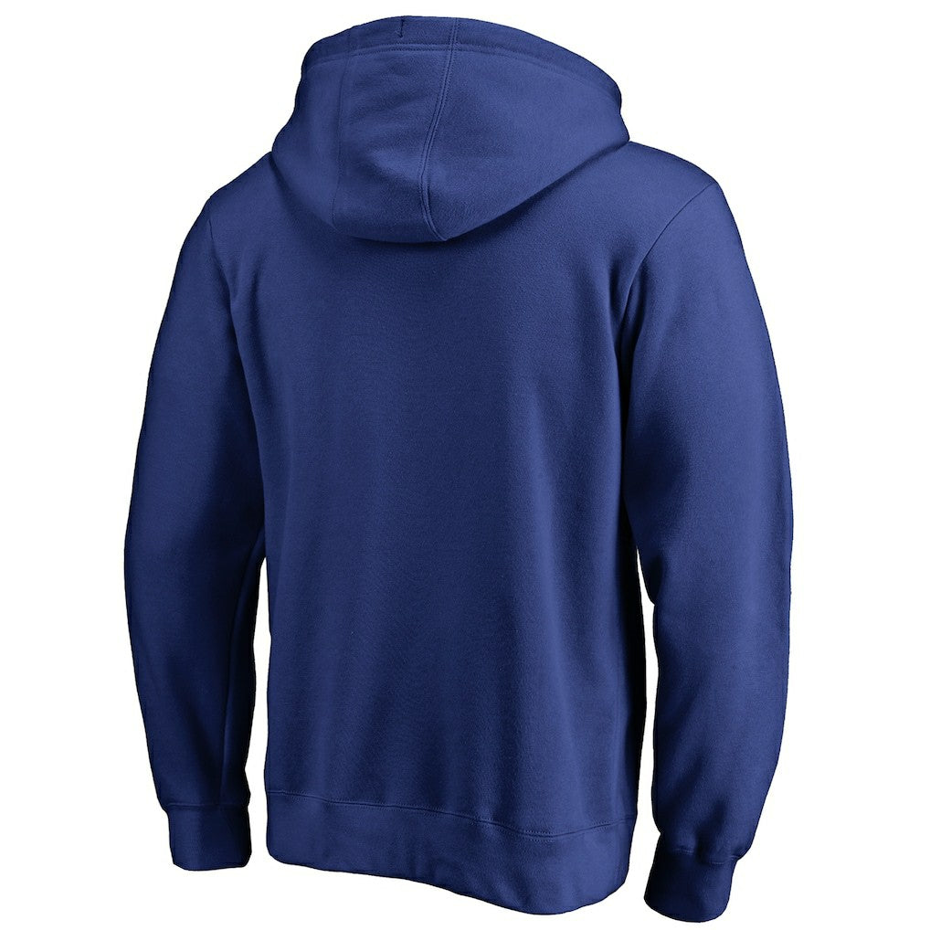 New York Giants Iconic Collection Fade Out Pullover Hoodie Royal - NFL
