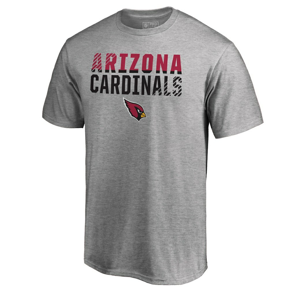 Arizona Cardinals Iconic Collection Fade Out T-Shirt Ash - NFL
