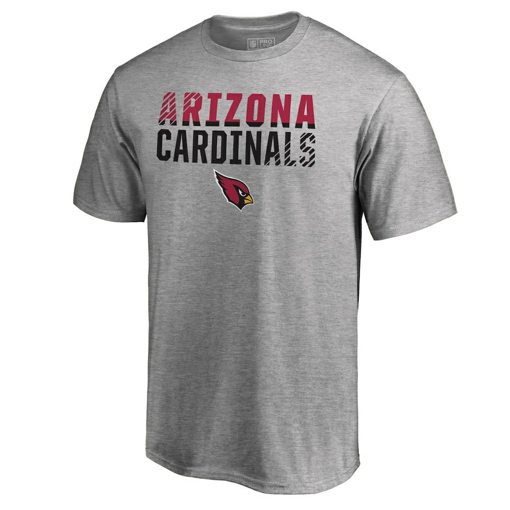 Arizona Cardinals Iconic Collection Fade Out T-Shirt Ash - NFL