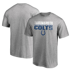 Indianapolis Colts Iconic Collection Fade Out T-Shirt Ash - NFL