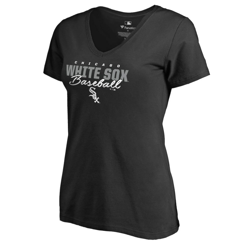 Chicago White Sox Women's Script Assist V-Neck T-Shirt Online