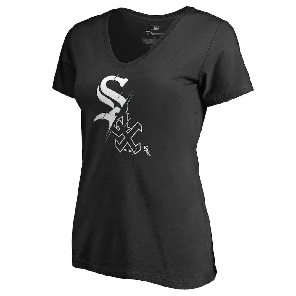 Chicago White Sox Women's X-Ray V-Neck T-Shirt Clearance