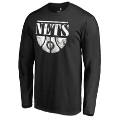 NBA - Brooklyn Nets Buckets Long Sleeve T-Shirt - Black