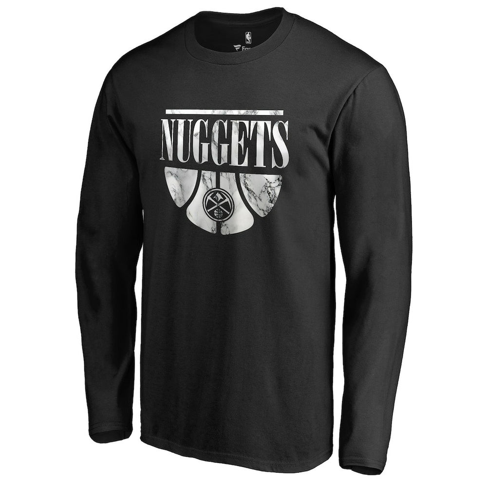 NBA - Denver Nuggets Buckets Long Sleeve T-Shirt - Black
