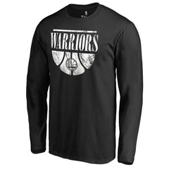 NBA - Golden State Warriors Buckets Long Sleeve T-Shirt - Black