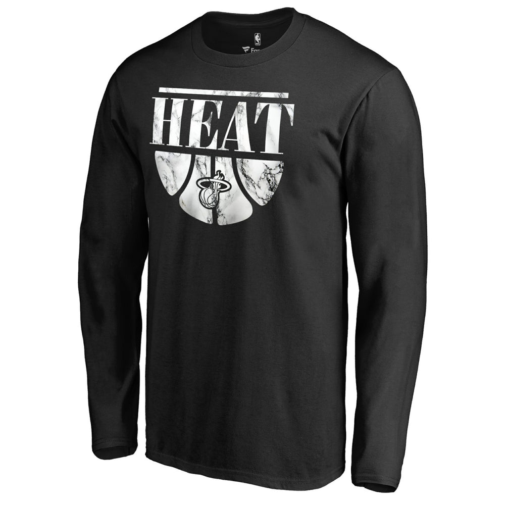 NBA - Miami Heat Buckets Long Sleeve T-Shirt - Black