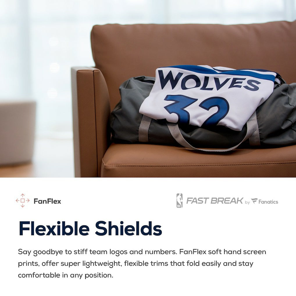 Fanatics - Karl-Anthony Towns Minnesota Timberwolves Fast Break Replica Player Jersey Navy - Icon Edition