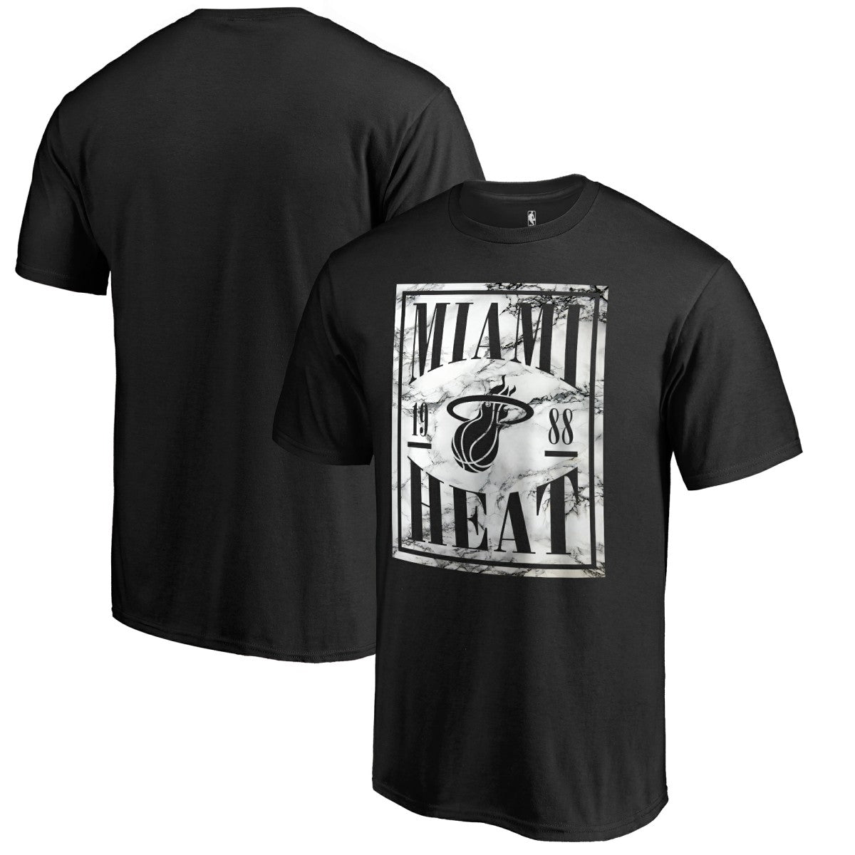 NBA - Miami Heat Black Court Vision T-Shirt