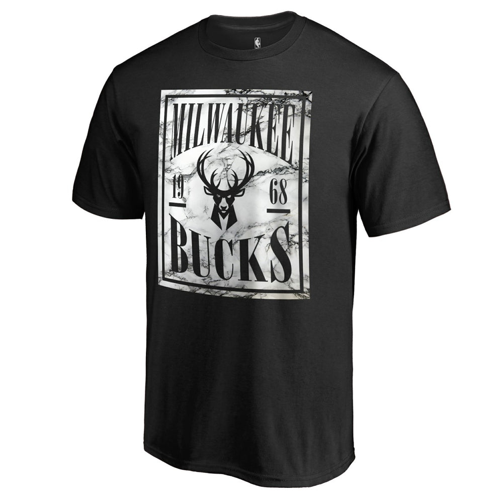 NBA - Milwaukee Bucks Black Court Vision T-Shirt