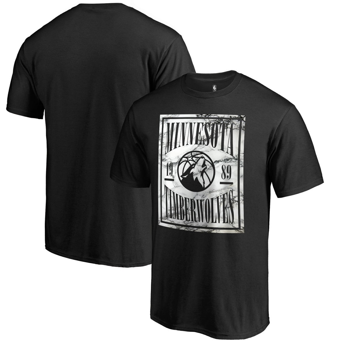 NBA - Minnesota Timberwolves Black Court Vision T-Shirt