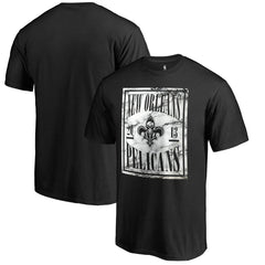 NBA - New Orleans Pelicans Black Court Vision T-Shirt