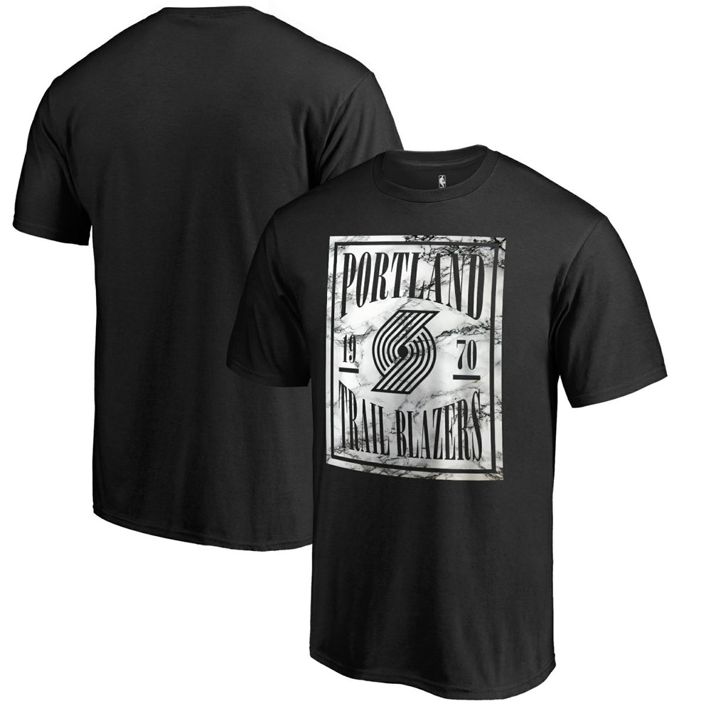 NBA - Portland Trail Blazers Black Court Vision T-Shirt