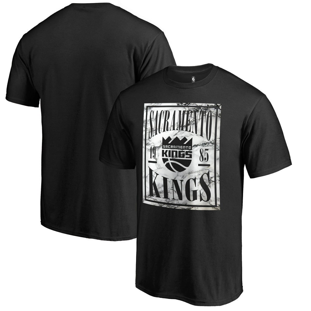 NBA - Sacramento Kings Black Court Vision T-Shirt