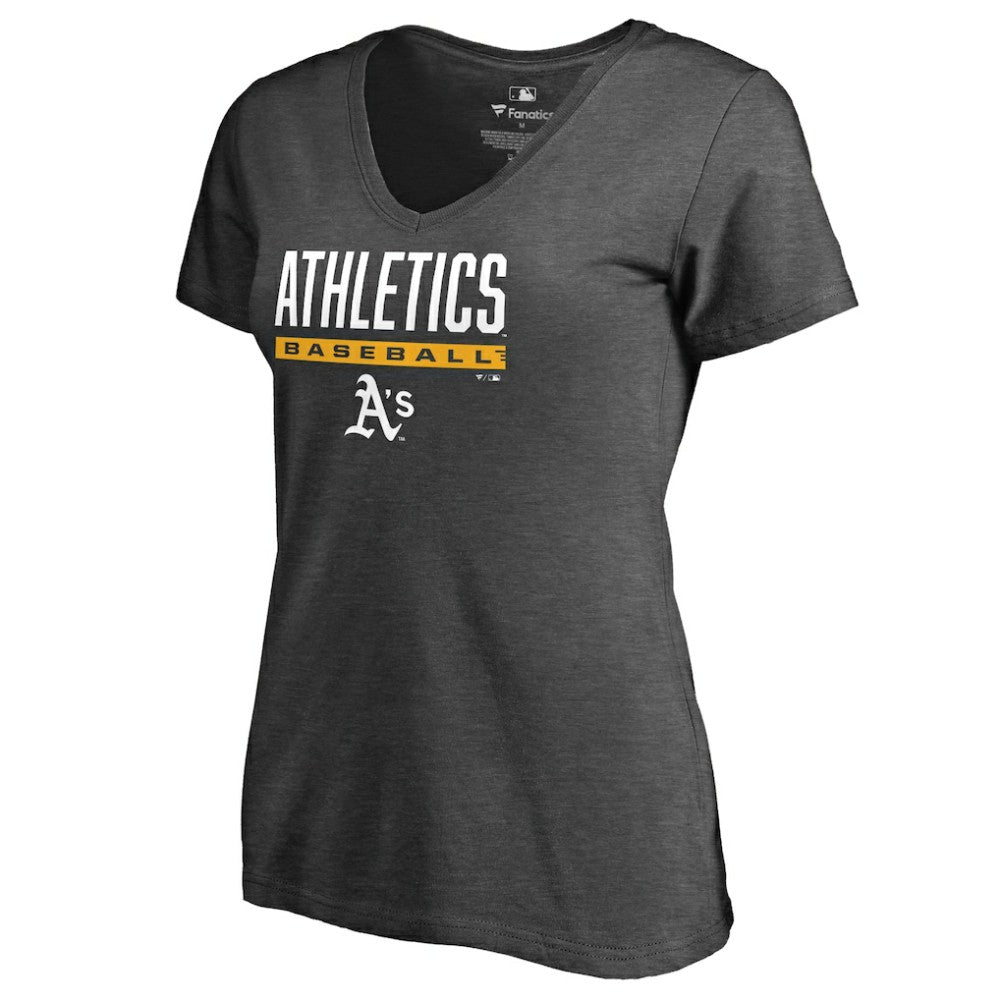 Athletics Women's Win Stripe V-Neck T-Shirt On Sale