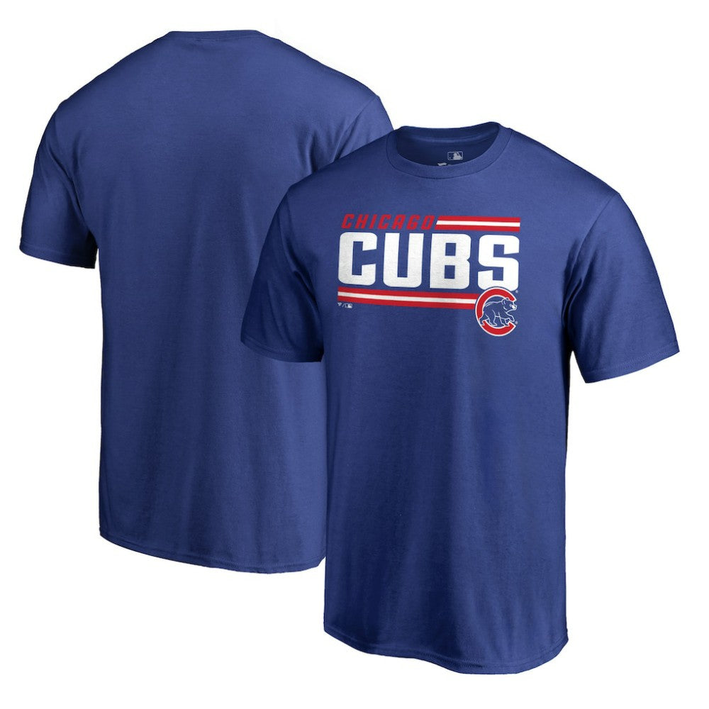 Chicago Cubs Onside Stripe T-Shirt Clearance