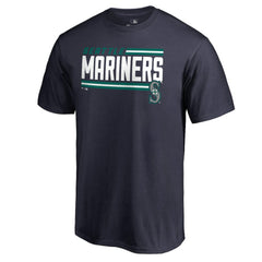 Seattle Mariners Onside Stripe T-Shirt On Sale