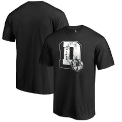 NBA - Dallas Mavericks Letterman T-Shirt - Black