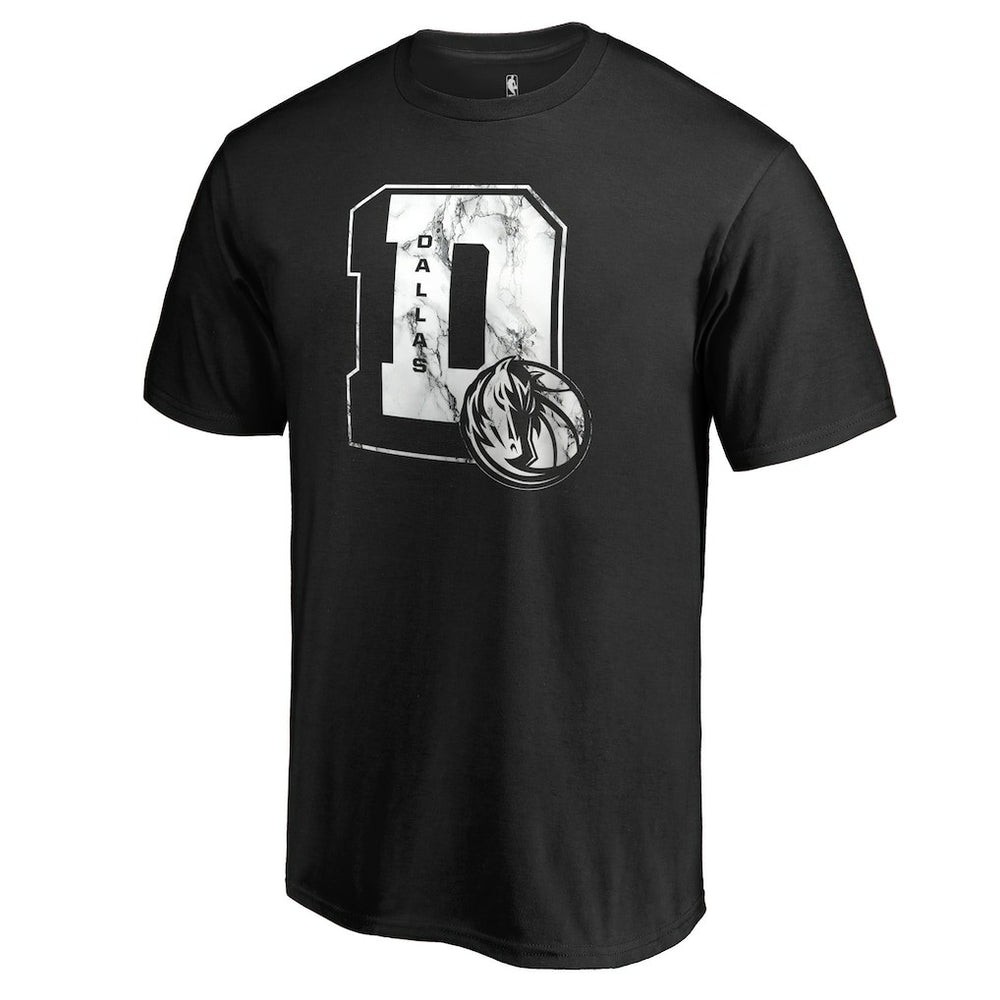NBA - Dallas Mavericks Letterman T-Shirt - Black