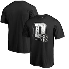 NBA - Denver Nuggets Letterman T-Shirt - Black