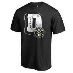NBA - Denver Nuggets Letterman T-Shirt - Black